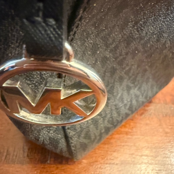 Michael Kors Dark Gray Crossbody Bag - Picture 4 of 8